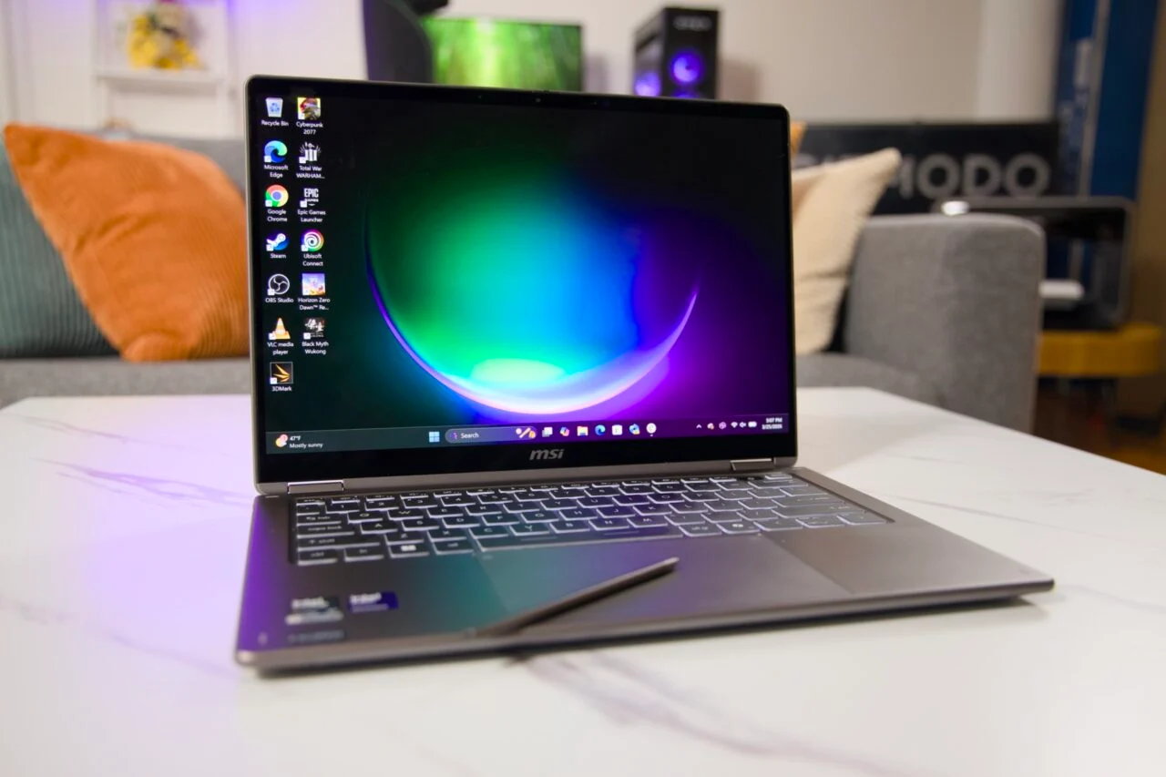 MSI Prestige 14 Flip AI+: revisión completa del 2‑en‑1 que combina potencia y estilo, pero con fallas notables MSI Prestige 14 Flip AI+: revisión completa del 2‑en‑1 que combina potencia y estilo, pero con fallas notables
