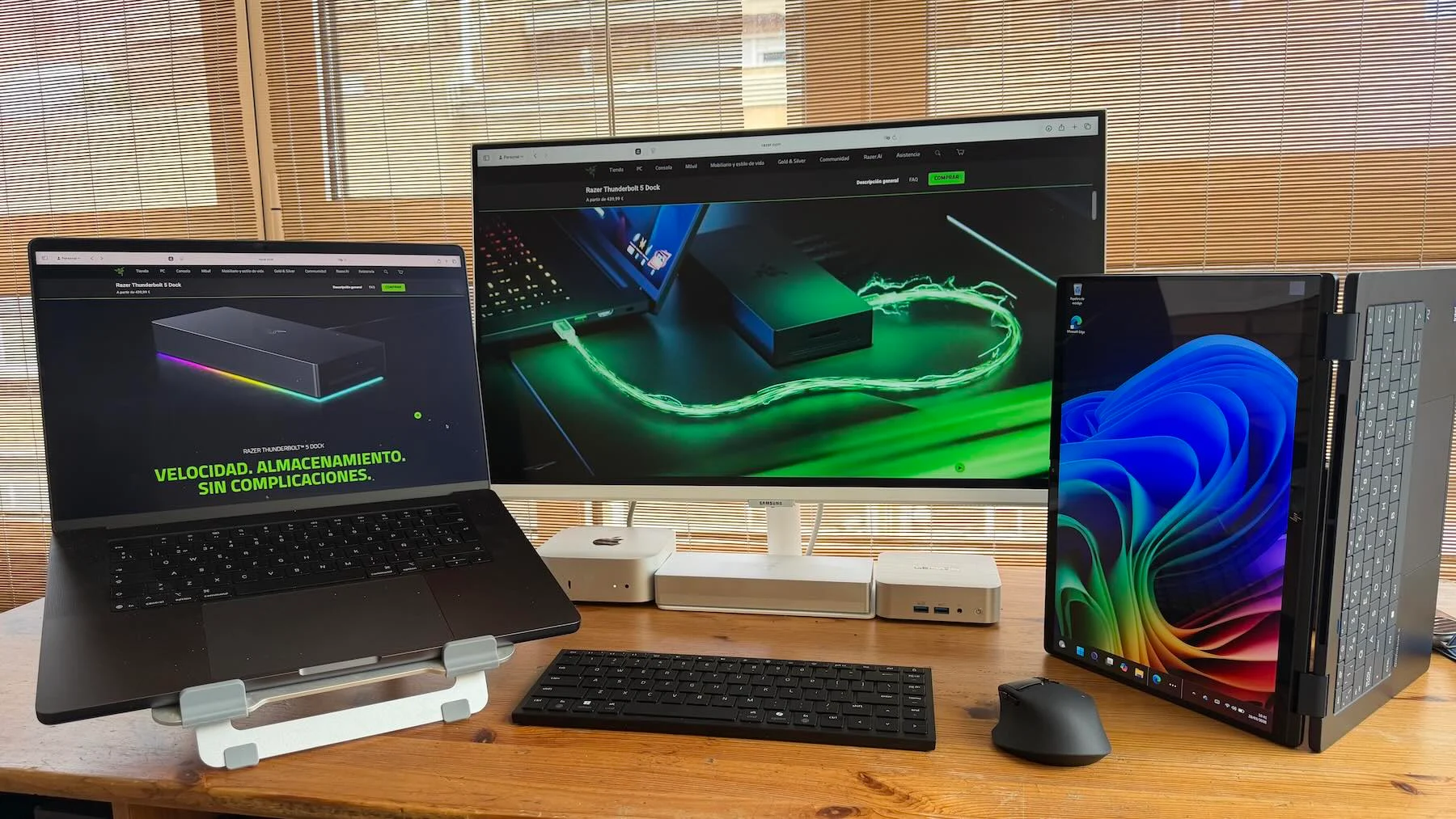Razer Thunderbolt 5 Dock Chroma: convierte tu portátil en un súper-ordenador conectar un solo cable Razer Thunderbolt 5 Dock Chroma: convierte tu portátil en un súper-ordenador conectar un solo cable