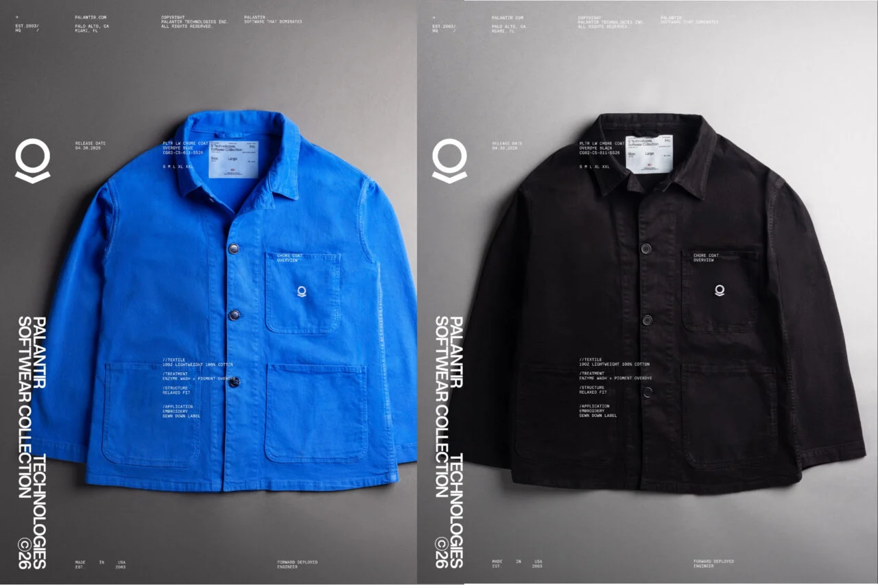 Palantir lanza una chaqueta con su logo para que sepas que apoyas a ICE Palantir lanza una chaqueta con su logo para que sepas que apoyas a ICE