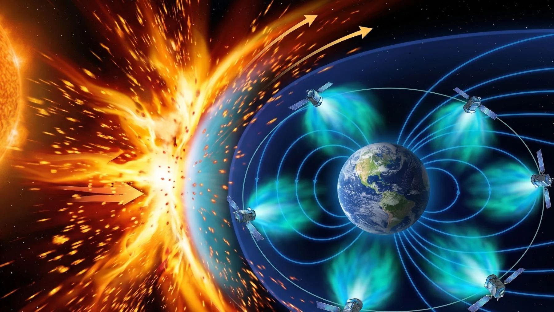 Un 'airbag' gigante de plasma para frenar las tormentas solares Un 'airbag' gigante de plasma para frenar las tormentas solares