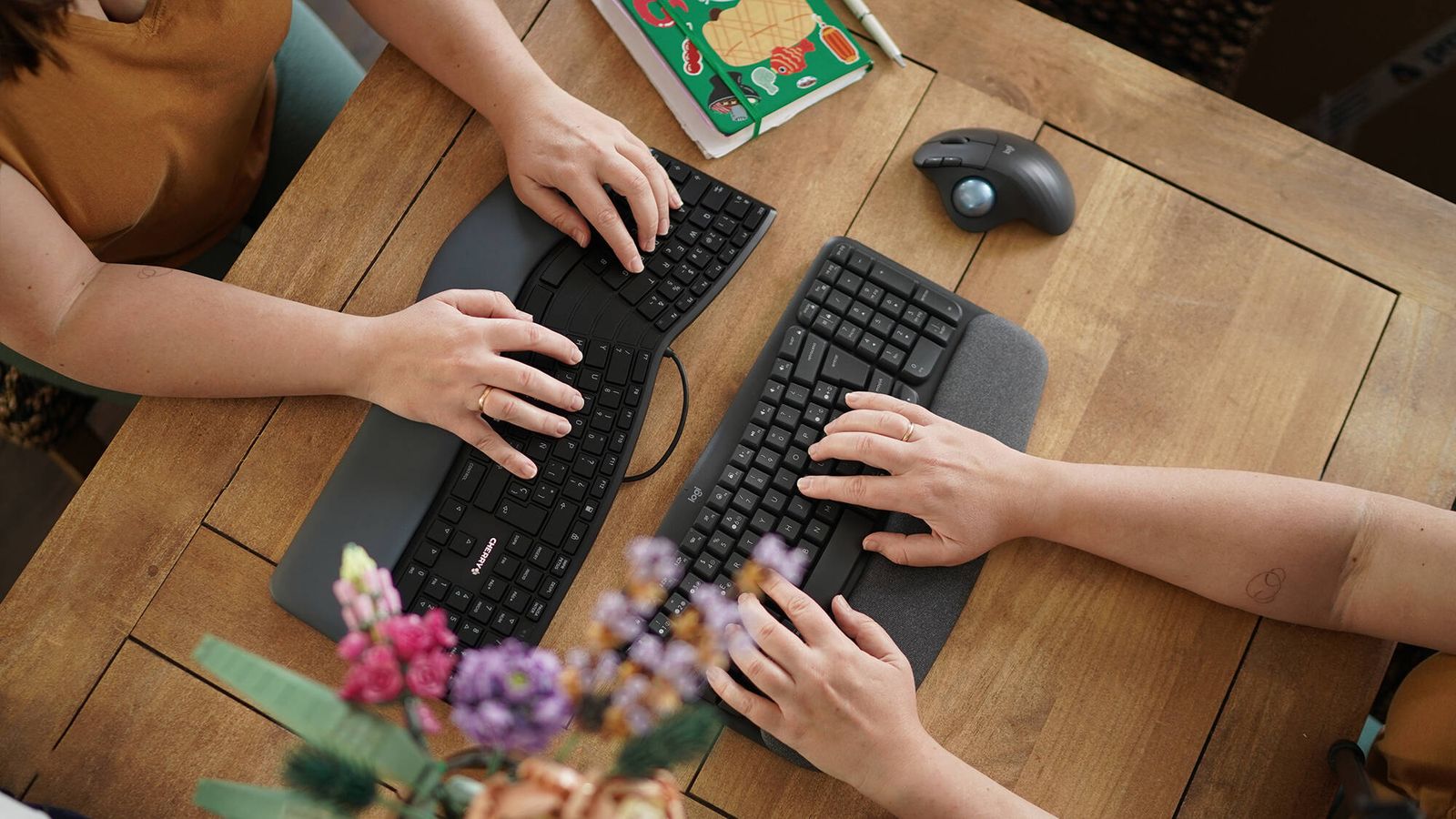 cambié mi teclado por uno ergonómico y esto fue cambié mi teclado por uno ergonómico y esto fue