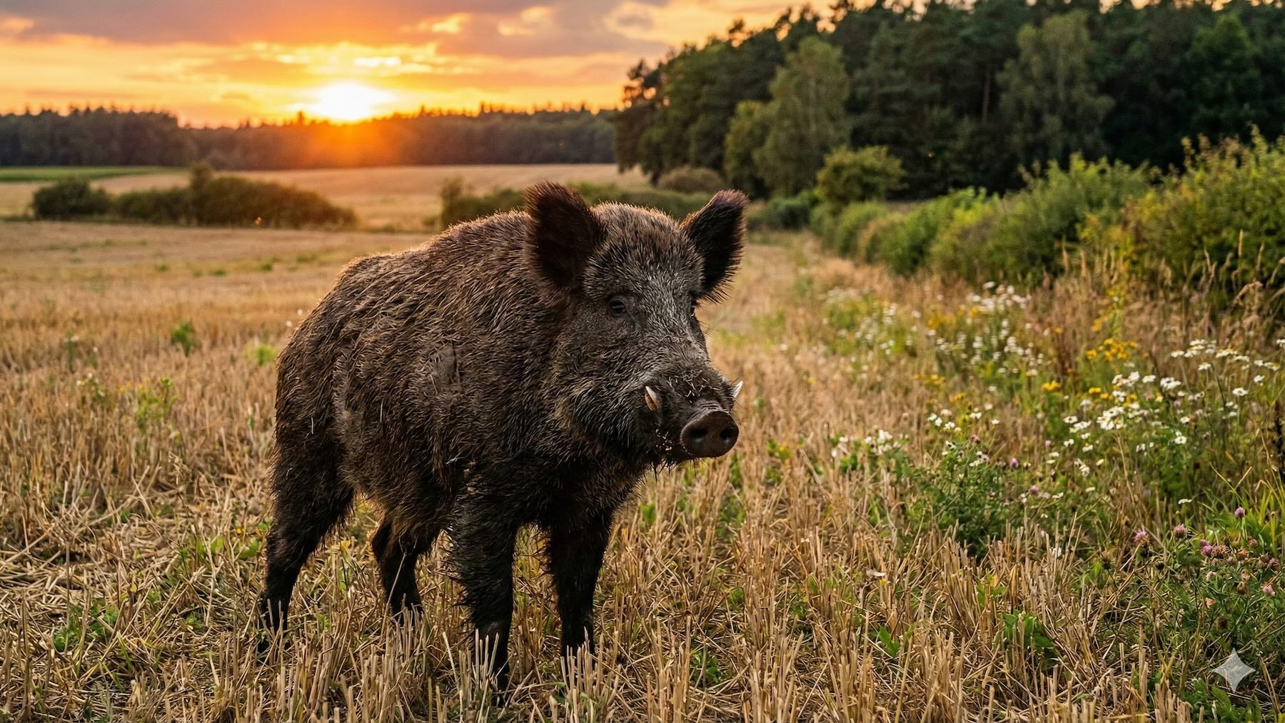 los jabalíes causan más daños en cultivos en verano y otoño los jabalíes causan más daños en cultivos en verano y otoño