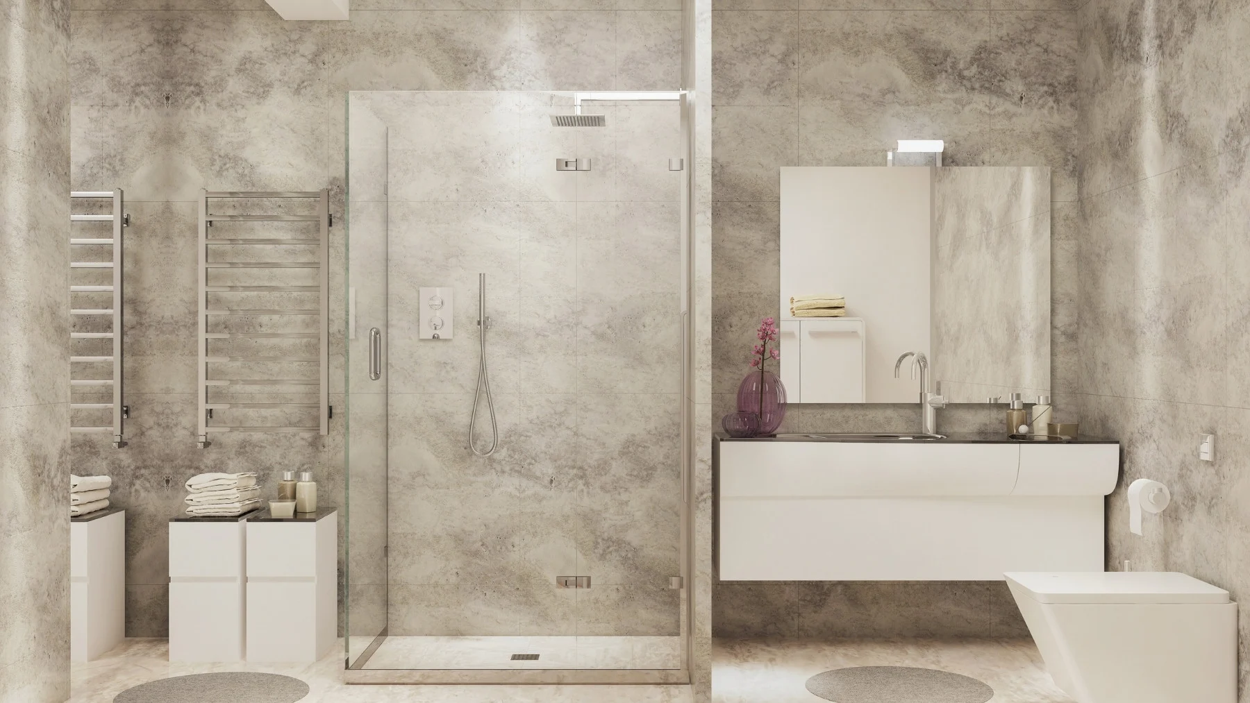 muros de ducha: la nueva tendencia que hará tu baño más amplio muros de ducha: la nueva tendencia que hará tu baño más amplio
