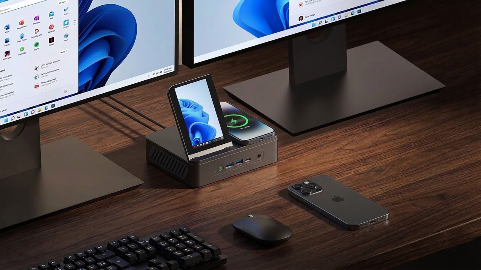 Mini PC ViewDock 2: Portátil, Carga Inalámbrica y Funcionalidad Mini PC ViewDock 2: Portátil, Carga Inalámbrica y Funcionalidad