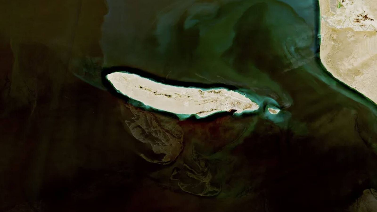 Un satélite europeo detecta vertidos de petróleo en el Golfo Pérsico que amenazan zonas protegidas Un satélite europeo detecta vertidos de petróleo en el Golfo Pérsico que amenazan zonas protegidas