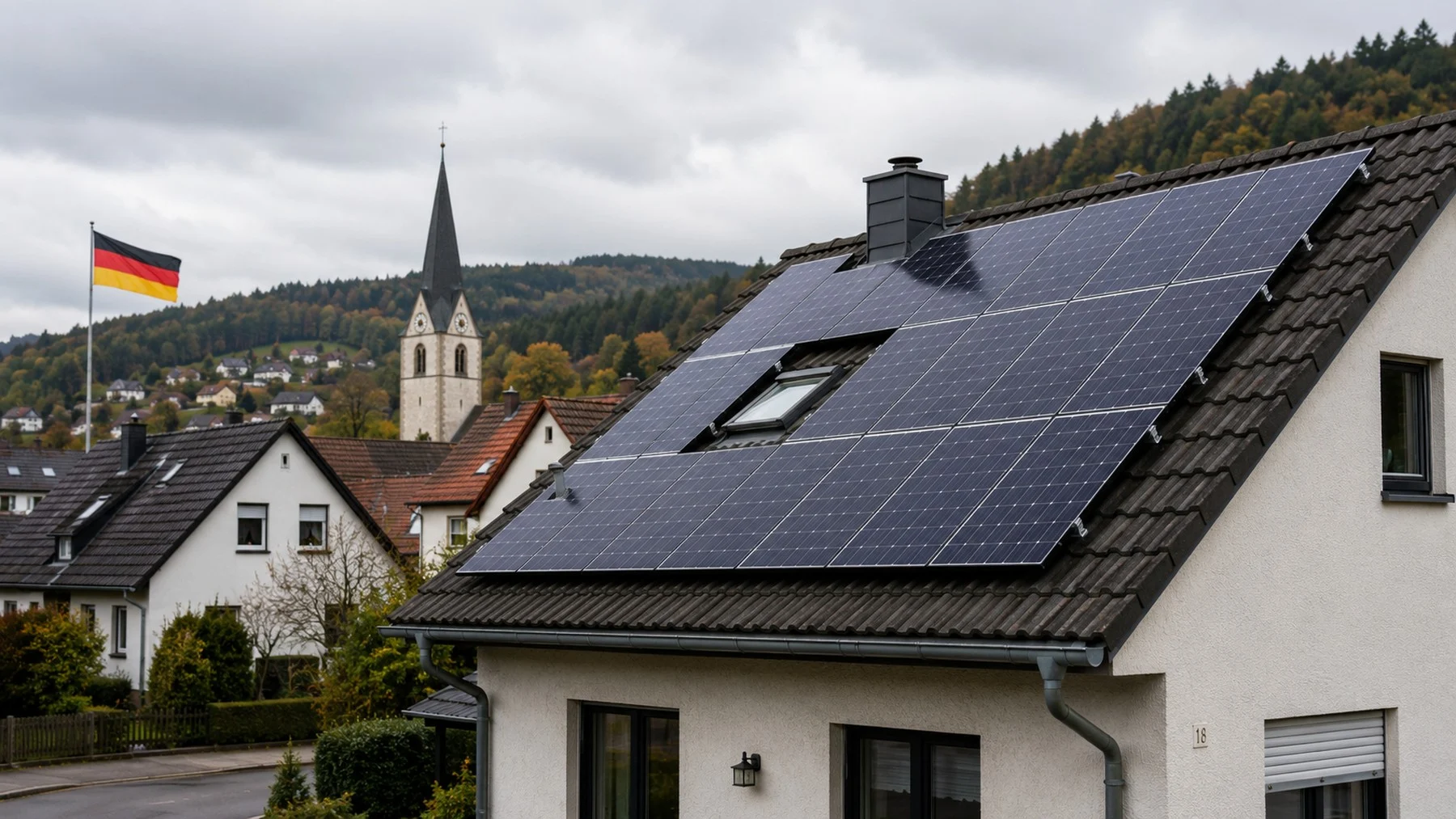 Alemania crea paneles solares que imitan la apariencia de un tejado Alemania crea paneles solares que imitan la apariencia de un tejado