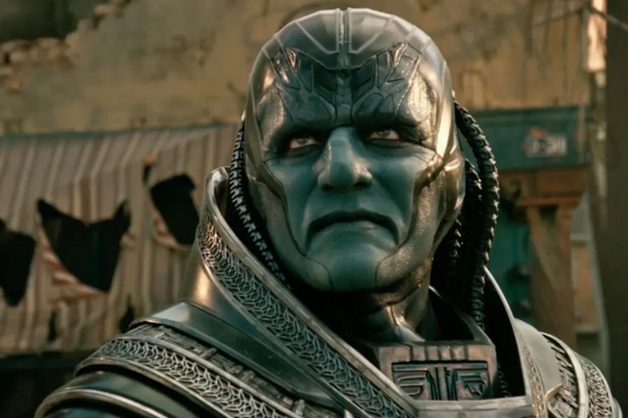 la loca historia del tentón de Oscar Isaac en X‑Men: Apocalypse la loca historia del tentón de Oscar Isaac en X‑Men: Apocalypse
