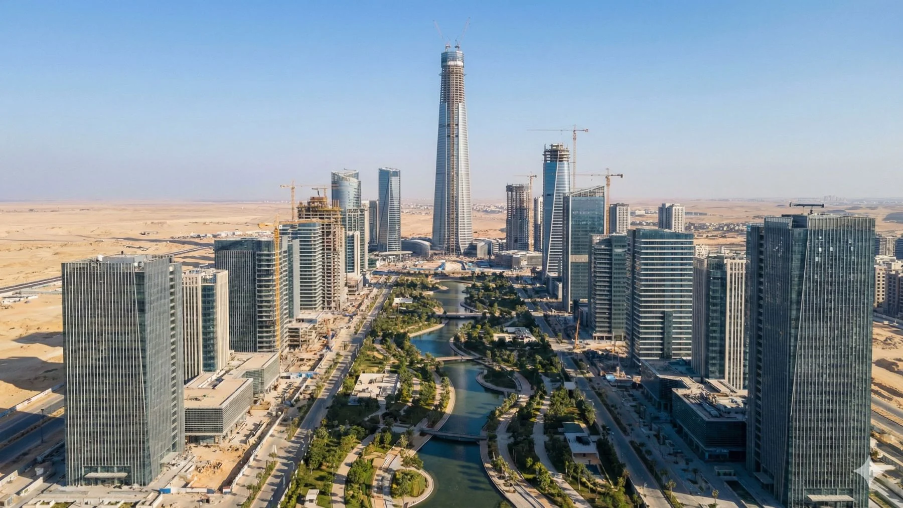 Egipto construye una nueva ciudad en el desierto con rascacielos de 400 metros Egipto construye una nueva ciudad en el desierto con rascacielos de 400 metros