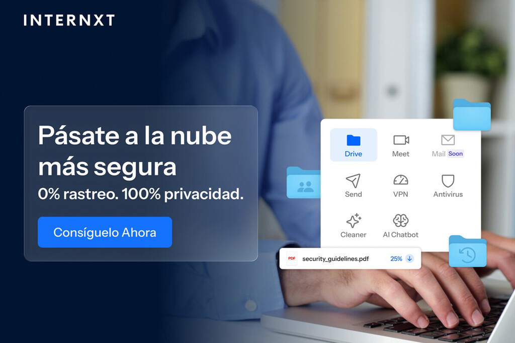 internxt: 1 tb en la nube por 16 € al año internxt: 1 tb en la nube por 16 € al año