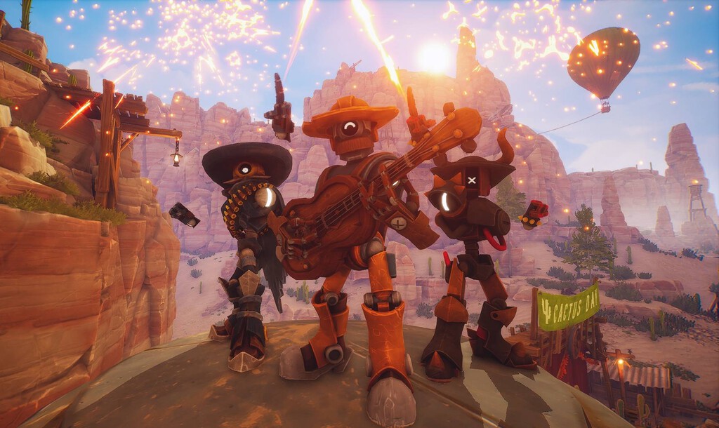 Far Far West, el juego de moda en Steam que combina robots vaqueros con acción frenética Far Far West, el juego de moda en Steam que combina robots vaqueros con acción frenética