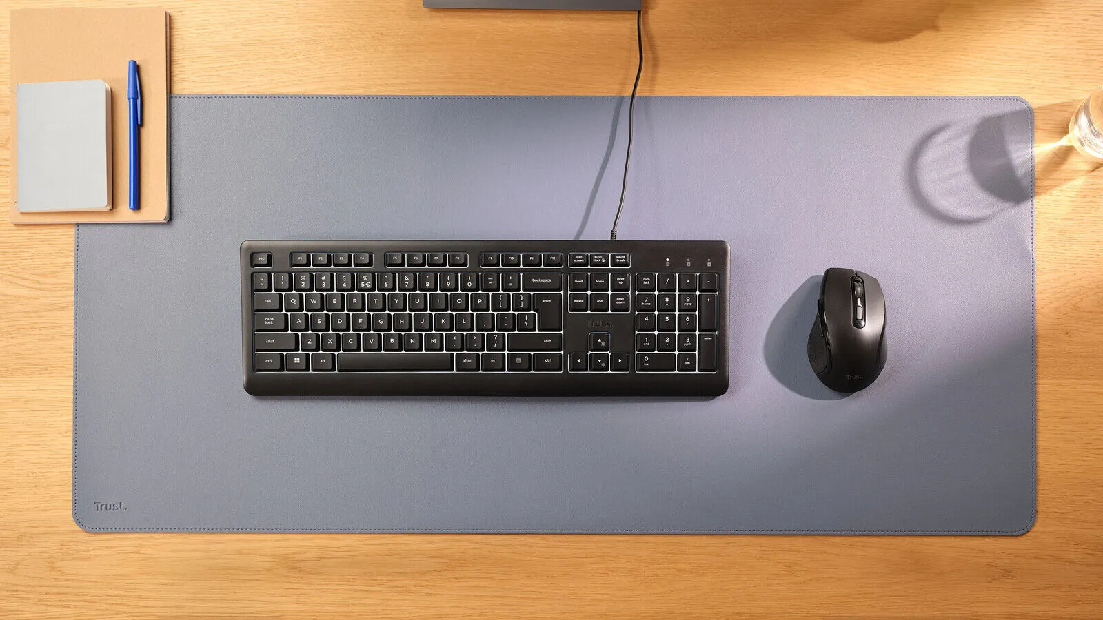 Descubre el nuevo teclado silencioso Trust Primo: comodidad, retroiluminación y precio bajo para teletrabajo title=