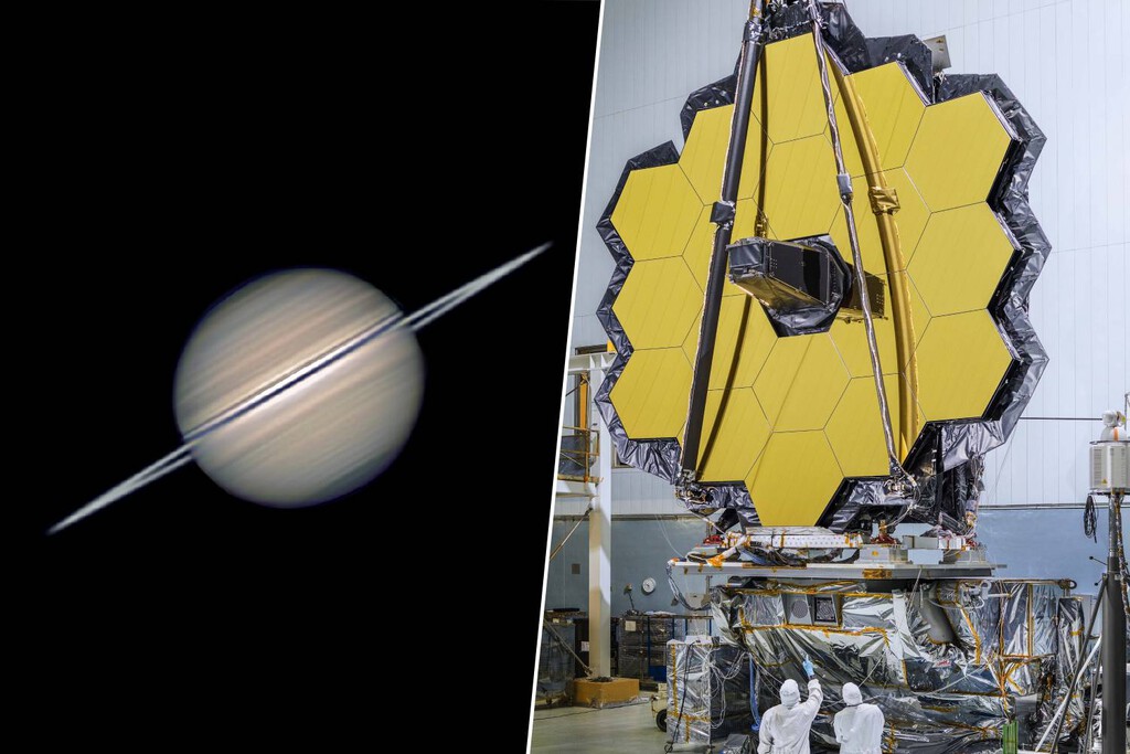 el telescopio James Webb revela el misterio de la rotación de Saturno el telescopio James Webb revela el misterio de la rotación de Saturno