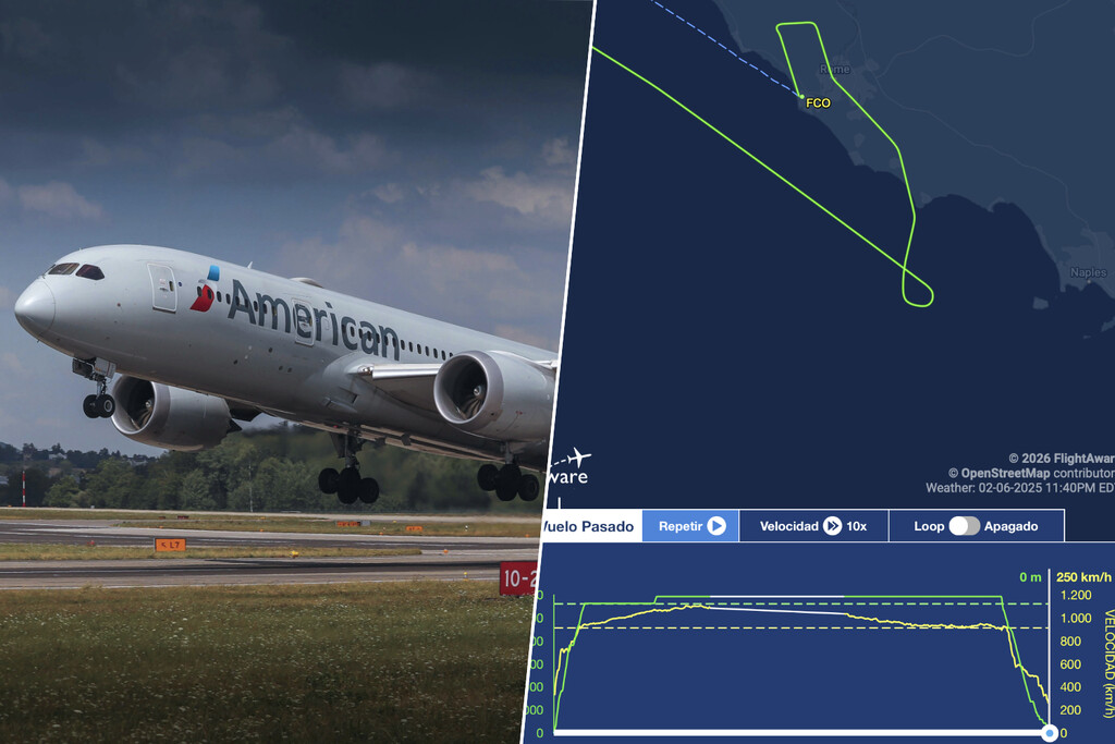 Un Boeing 787 con 200 personas a bordo tuvo que aterrizar en Roma porque no entraba en el aeropuerto de Nápoles Un Boeing 787 con 200 personas a bordo tuvo que aterrizar en Roma porque no entraba en el aeropuerto de Nápoles
