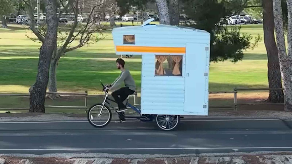 La autocaravana bici que los hermanos Dangie Bros intentaron recorrer 160 km y fracasó La autocaravana bici que los hermanos Dangie Bros intentaron recorrer 160 km y fracasó