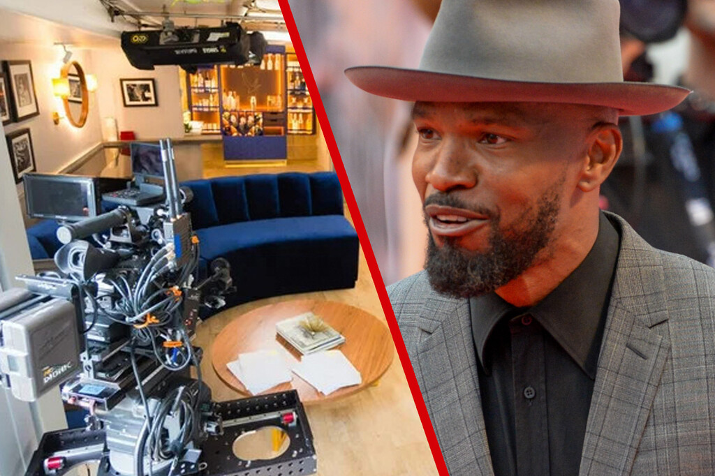 Jamie Foxx entrevista a estrellas de Hollywood en su autocaravana gigante Jamie Foxx entrevista a estrellas de Hollywood en su autocaravana gigante