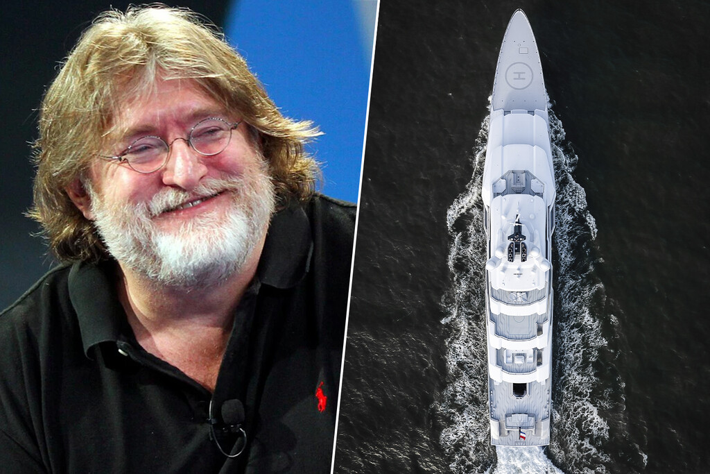 el yate de 500 millones de Gabe Newell que parece sacado de un videojuego el yate de 500 millones de Gabe Newell que parece sacado de un videojuego