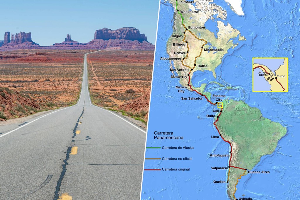 Ruta Panamericana: El Desafío de la Carretera Más Larga del Mundo Ruta Panamericana: El Desafío de la Carretera Más Larga del Mundo