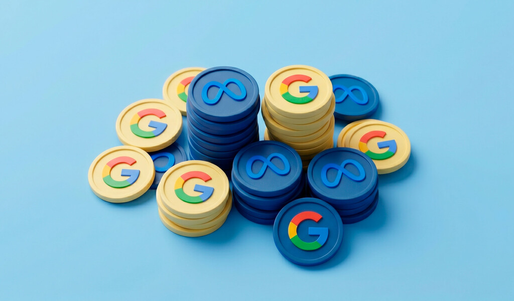 Meta supera a Google en publicidad digital por primera vez Meta supera a Google en publicidad digital por primera vez