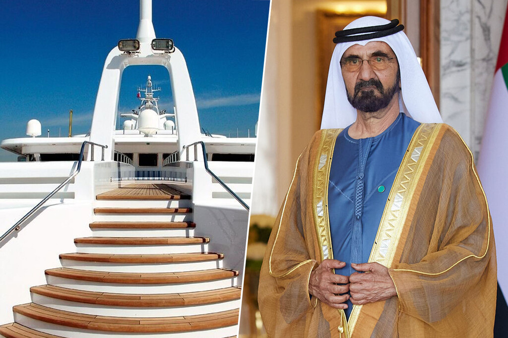 El superyate de 500 millones del emir de Dubái con un problema inesperado El superyate de 500 millones del emir de Dubái con un problema inesperado