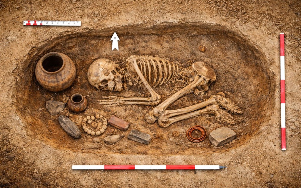 Rumanía descubre tumbas de 4.500 años mientras construye autopista Rumanía descubre tumbas de 4.500 años mientras construye autopista