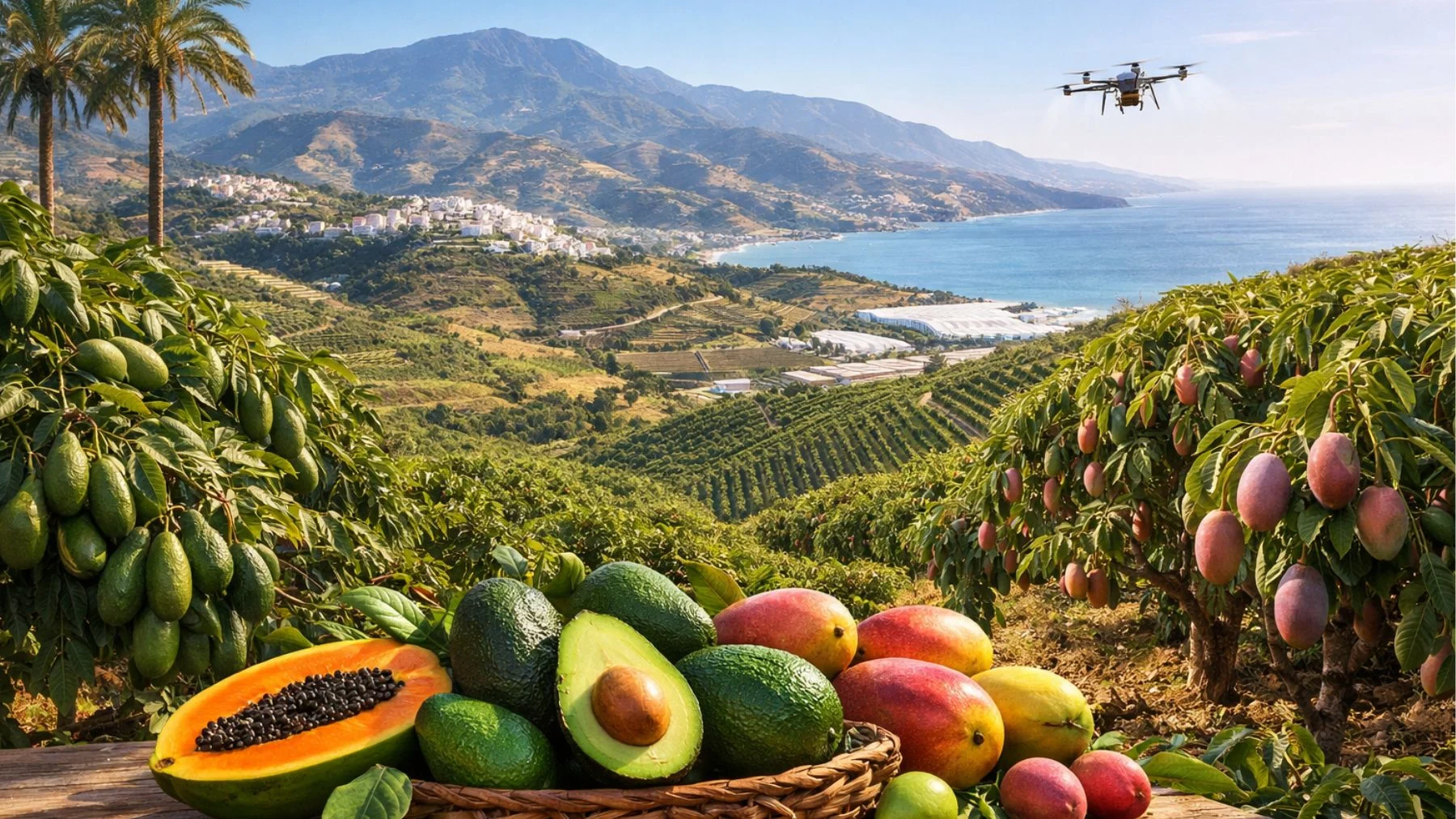 España se convierte en el Caribe de Europa con un auge sin precedentes en cultivos tropicales España se convierte en el Caribe de Europa con un auge sin precedentes en cultivos tropicales