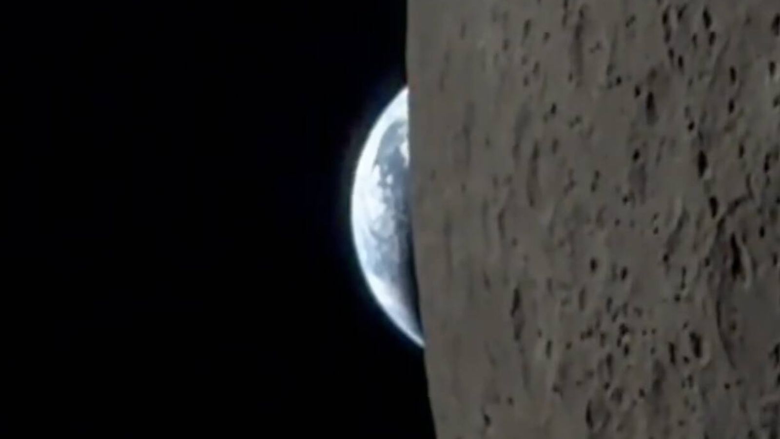 Un vídeo inédito muestra el atardecer en la Luna Un vídeo inédito muestra el atardecer en la Luna