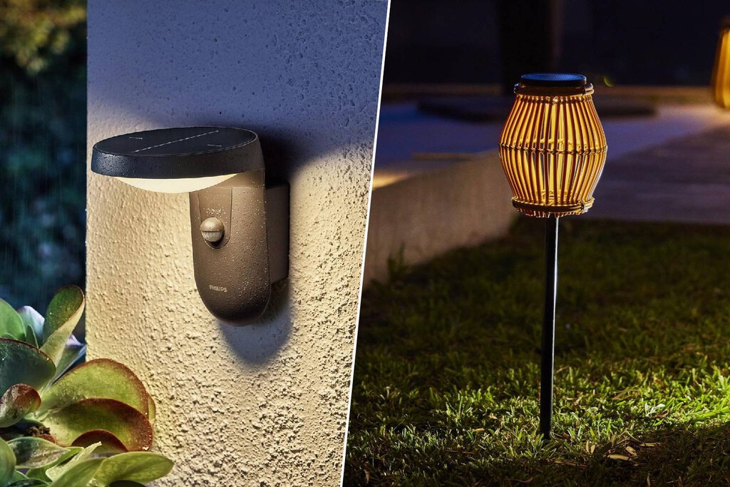 Luces solares para terraza: ¿cuál elegir para ahorrar en la factura de la luz? title=