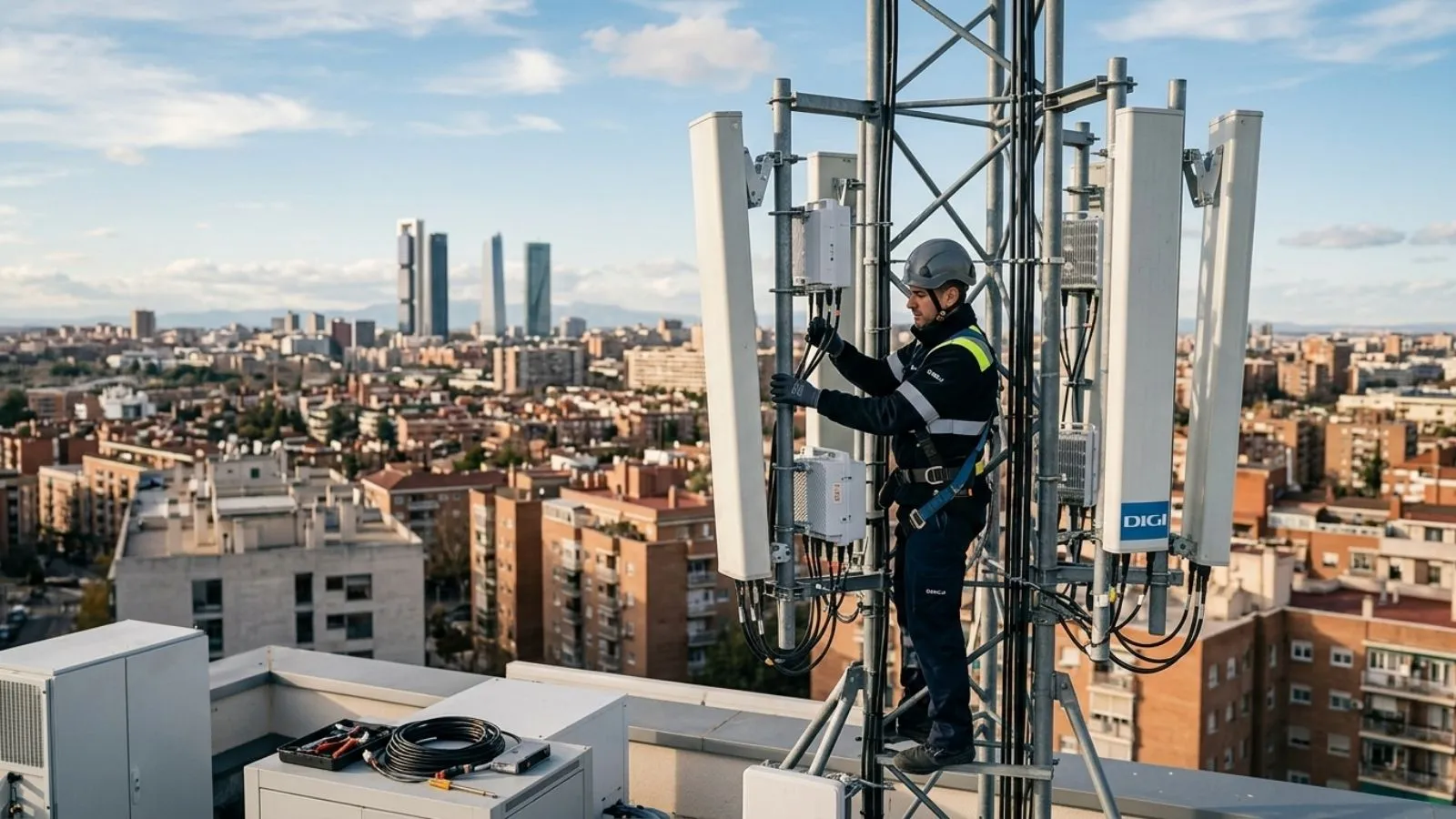 DIGI acelera su red móvil en España con más de 900 nodos en servicio DIGI acelera su red móvil en España con más de 900 nodos en servicio