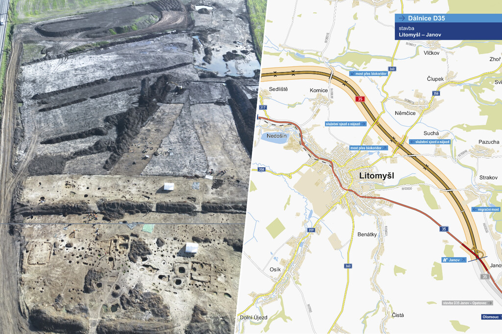 Chequia halla una ciudad celta intacta de 2.000 años justo donde planeaba levantar una autopista Chequia halla una ciudad celta intacta de 2.000 años justo donde planeaba levantar una autopista