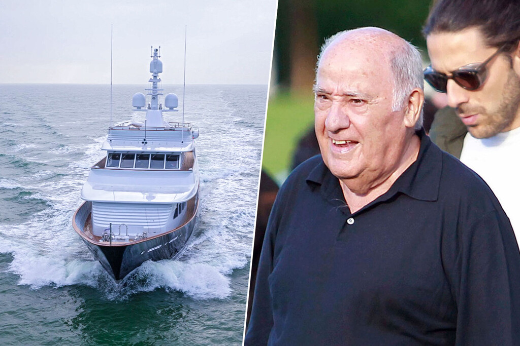 Amancio Ortega saca su yate de 30 millones a navegar por Galicia con el calor Amancio Ortega saca su yate de 30 millones a navegar por Galicia con el calor