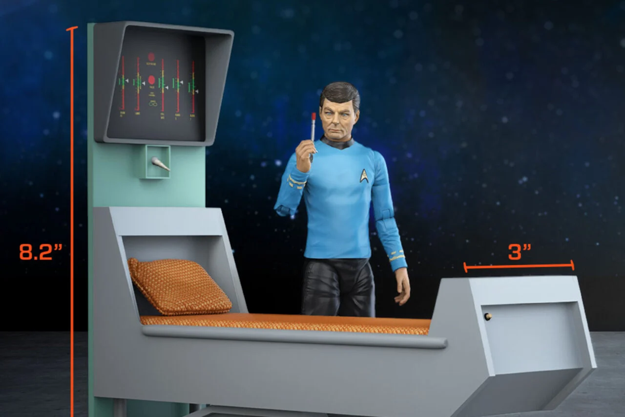 Descubre la nueva figura de Dr. Leonard McCoy de Nacelle: detalles, accesorios y fecha de pre‑pedido Descubre la nueva figura de Dr. Leonard McCoy de Nacelle: detalles, accesorios y fecha de pre‑pedido
