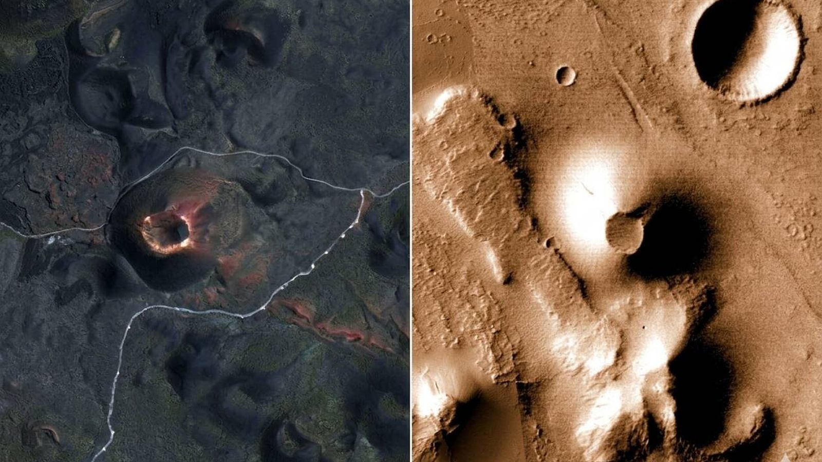 descubre los extraños conos volcánicos de marte que también existen en la tierra descubre los extraños conos volcánicos de marte que también existen en la tierra