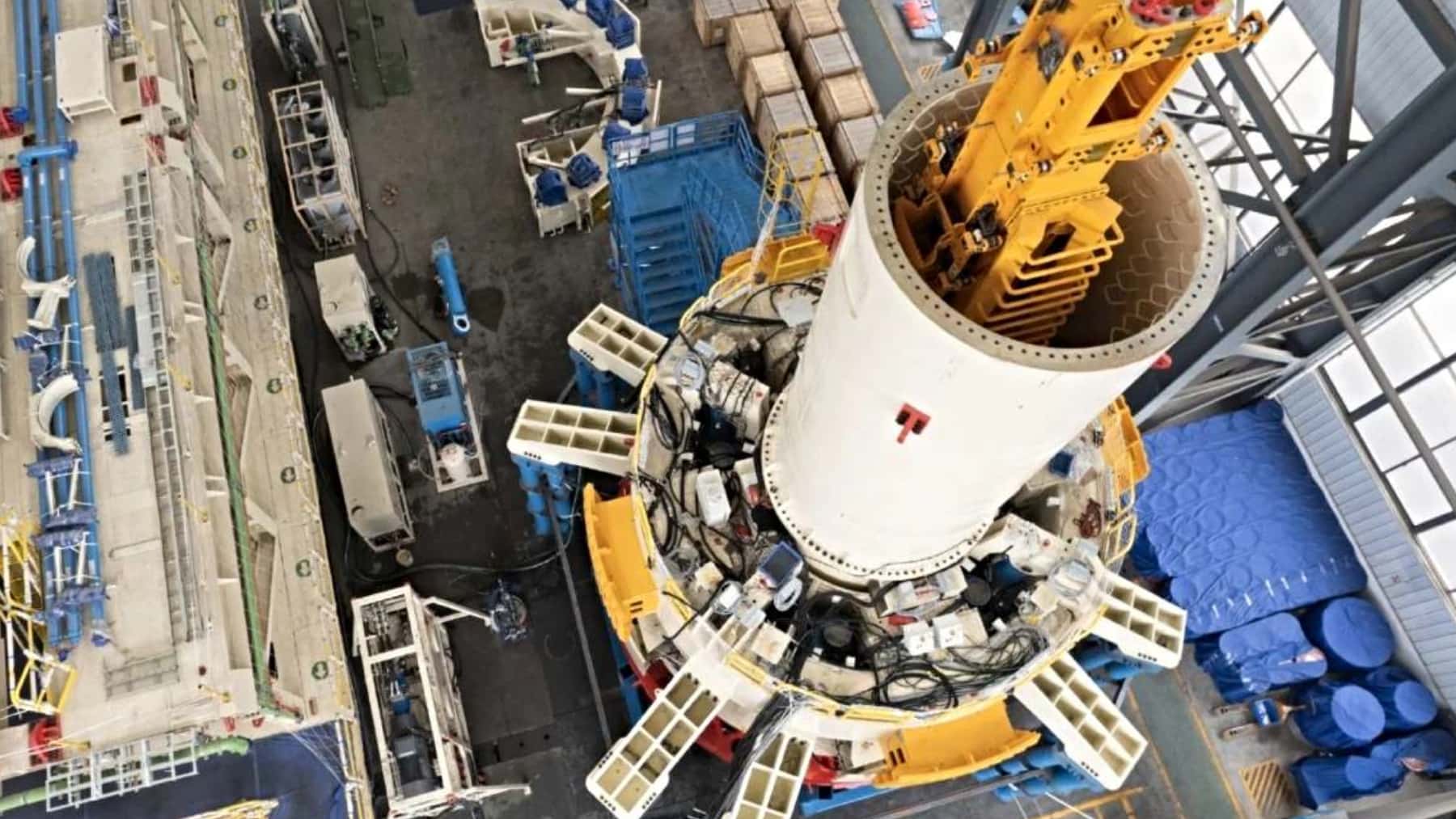 descubre la tuneladora vertical que perfora a más de 1000 m descubre la tuneladora vertical que perfora a más de 1000 m