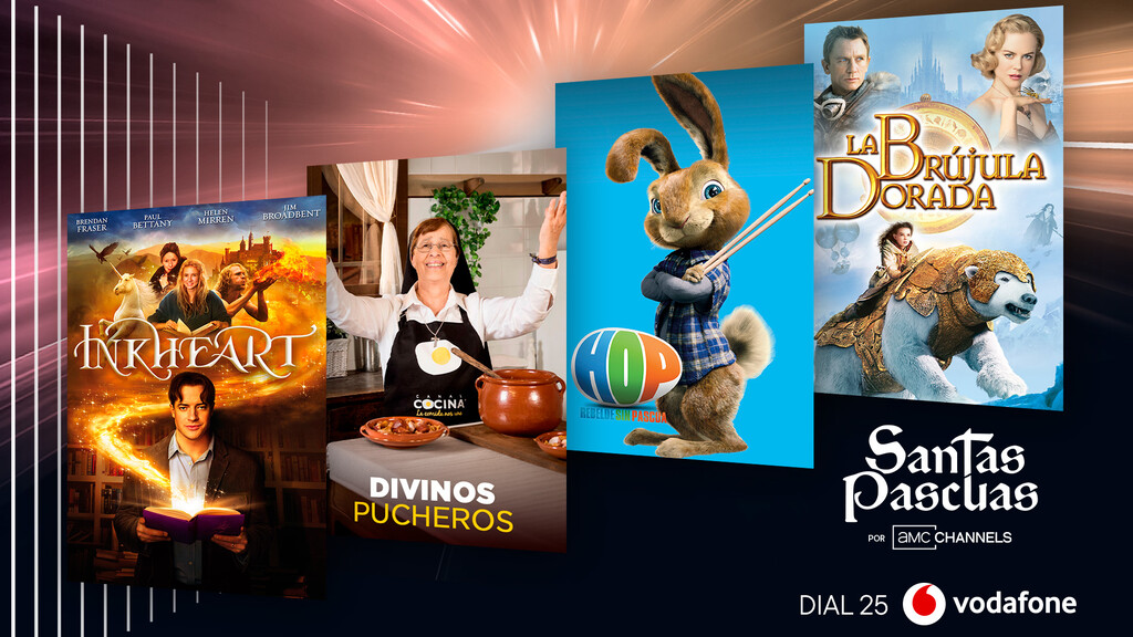Vodafone TV: Nuevo Canal Gratuito con Cine, Gastronomía y Documentales para Semana Santa Vodafone TV: Nuevo Canal Gratuito con Cine, Gastronomía y Documentales para Semana Santa