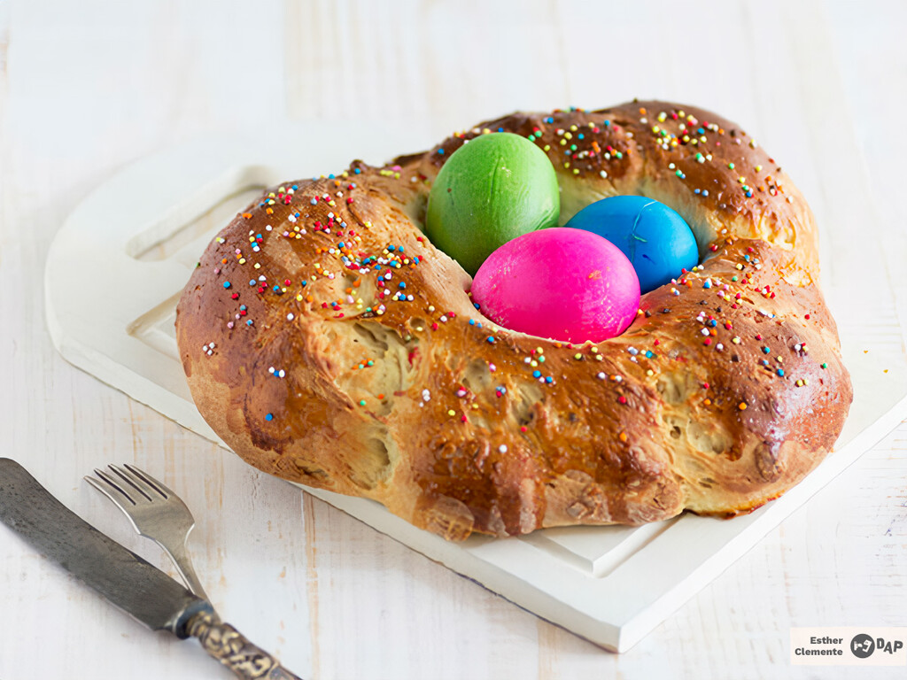 Receta de pan italiano de Pascua: suave, elástico y listo en 20 min Receta de pan italiano de Pascua: suave, elástico y listo en 20 min