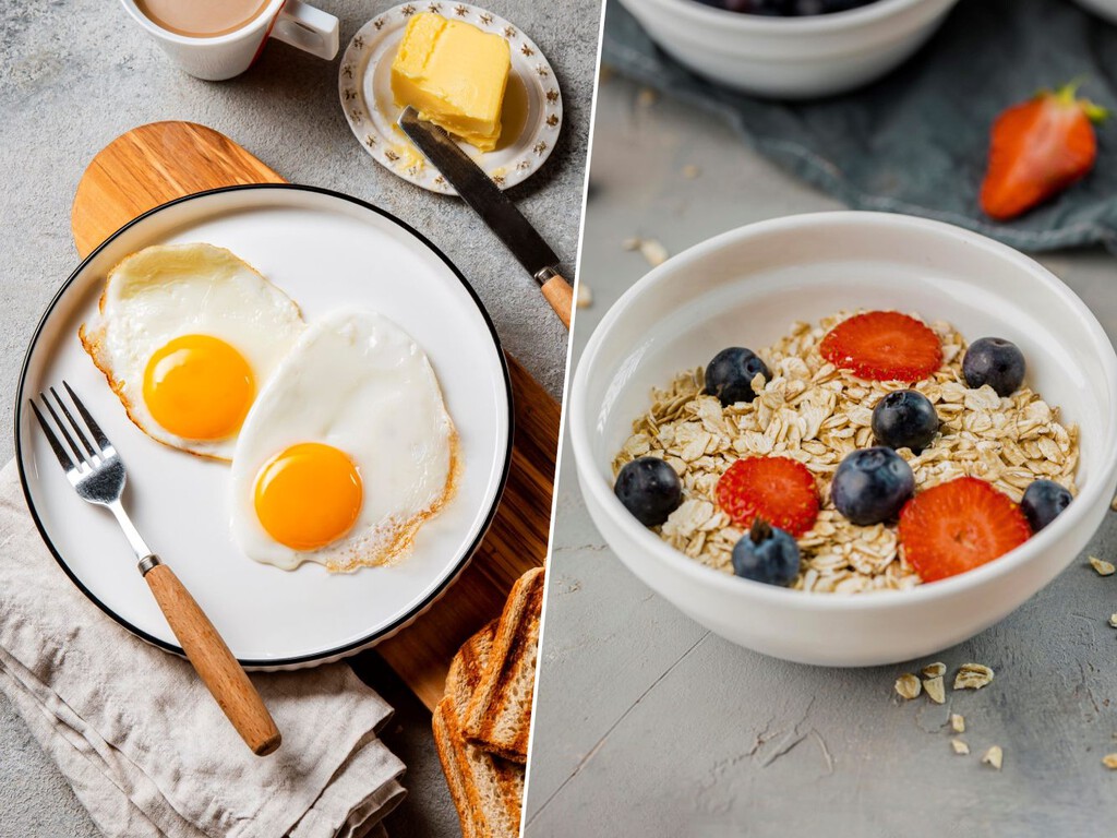 avena o huevos: qué desayuno te llena más de fibra y proteínas avena o huevos: qué desayuno te llena más de fibra y proteínas