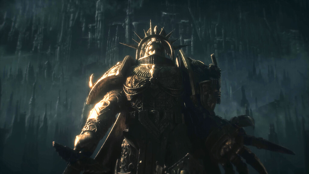 Warhammer 40K: la nueva cinemática rompe un tabú de décadas al mostrar al Emperador Warhammer 40K: la nueva cinemática rompe un tabú de décadas al mostrar al Emperador