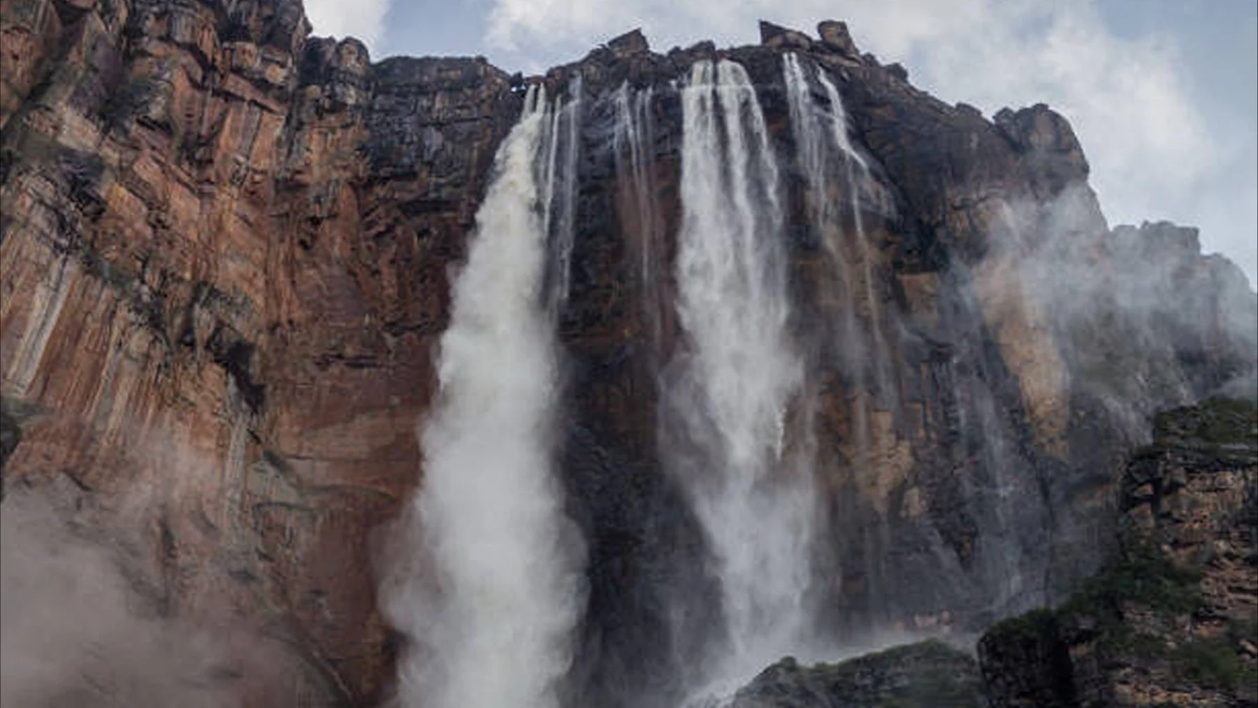 La cascada más alta del mundo está en un parque del tamaño de Bélgica La cascada más alta del mundo está en un parque del tamaño de Bélgica