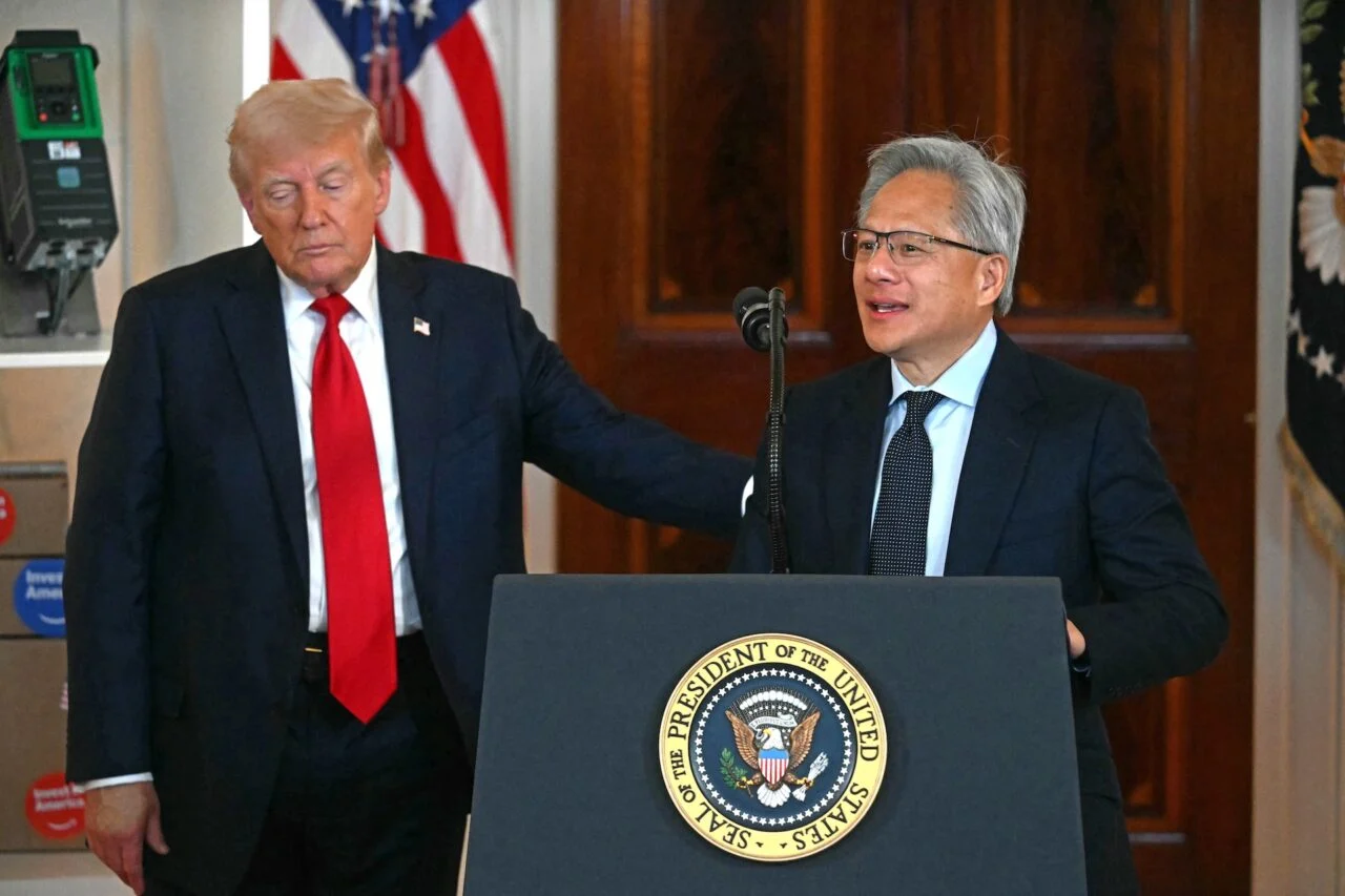 Jensen Huang se une al grupo de magnates de Trump en China Jensen Huang se une al grupo de magnates de Trump en China