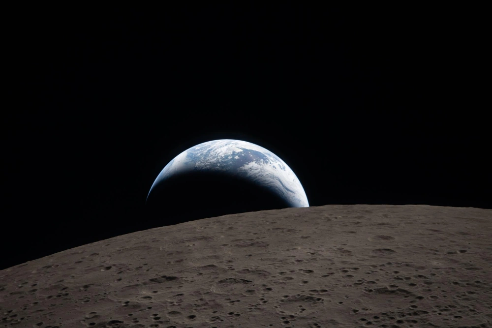artemisa ii captura su primera puesta de tierra desde la luna artemisa ii captura su primera puesta de tierra desde la luna