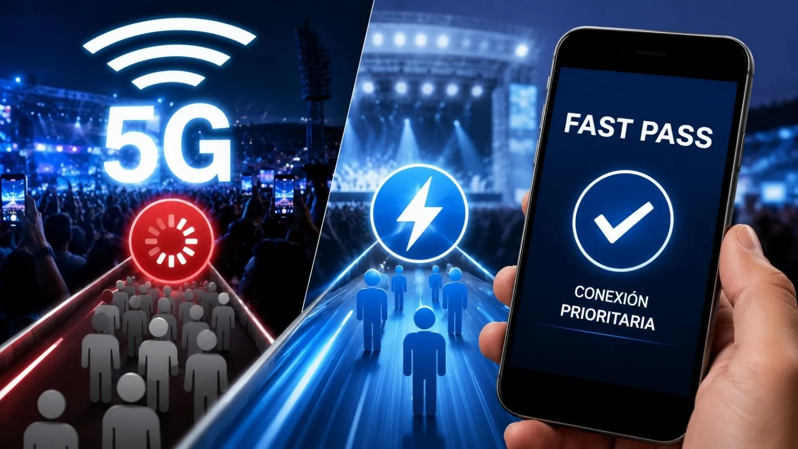pase rápido 5g: internet sin cortes en eventos pase rápido 5g: internet sin cortes en eventos