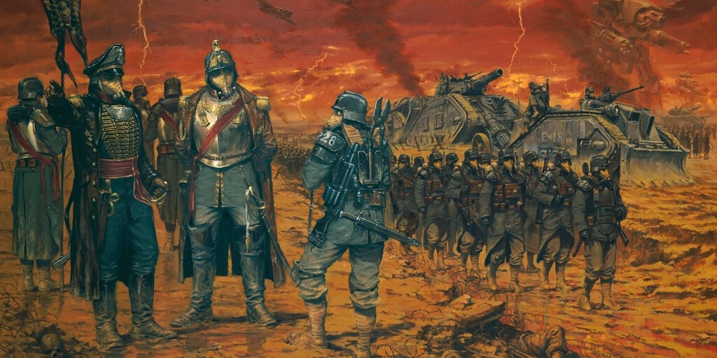 Krieg: El Planeta Apocalíptico con Soldados Inquebrantables de Warhammer 40k Krieg: El Planeta Apocalíptico con Soldados Inquebrantables de Warhammer 40k