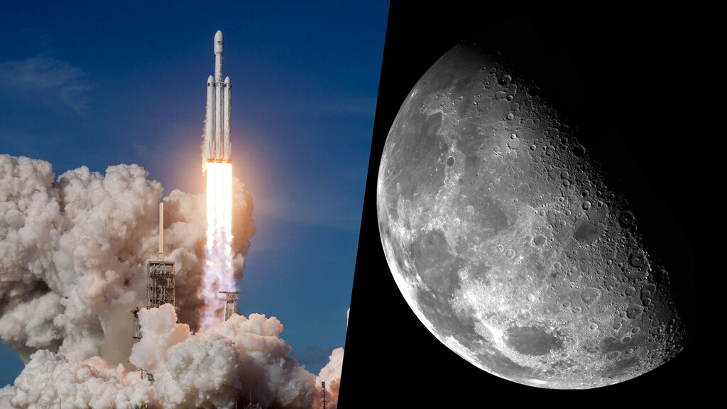 el falcon 9 que chocará contra la luna este verano el falcon 9 que chocará contra la luna este verano