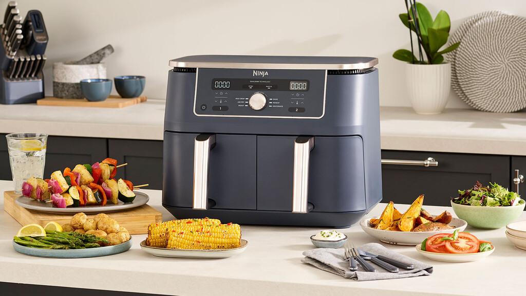Freidora de aire XL para familias numerosas, cocina rápido y fácil Freidora de aire XL para familias numerosas, cocina rápido y fácil