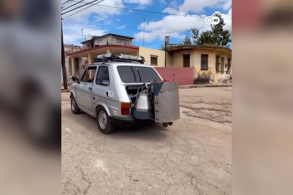 Ingeniería Creativa en Cuba: Mecánico Convierte su Fiat en un Vehículo a Carbón Ingeniería Creativa en Cuba: Mecánico Convierte su Fiat en un Vehículo a Carbón