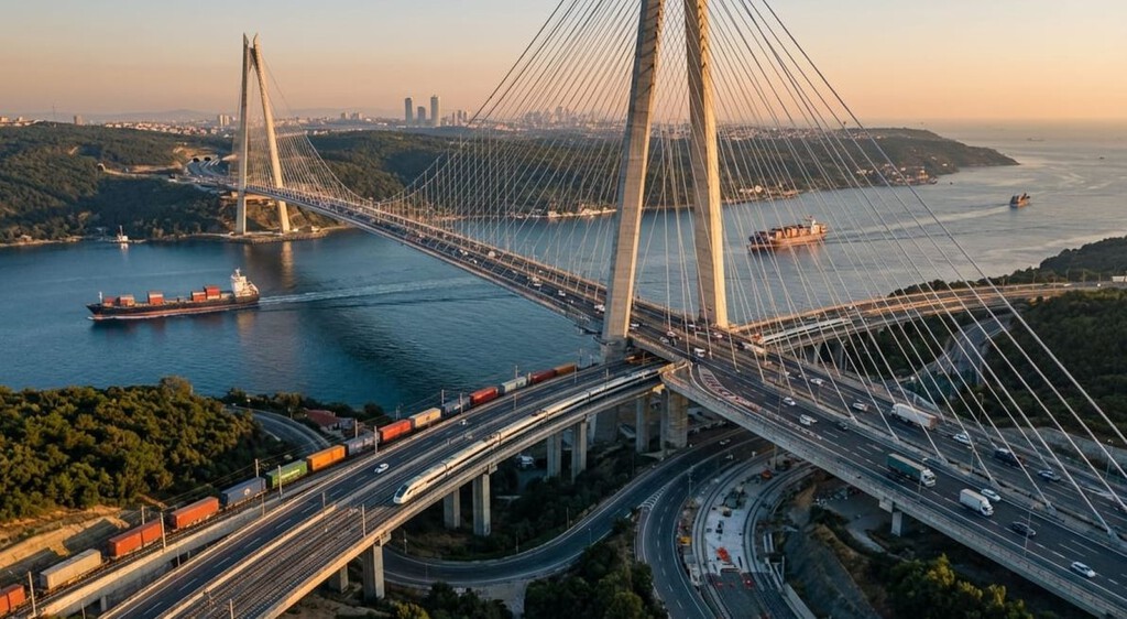 Estambul planea un tren de 125 km que podría unir Europa y Asia y transformar el comercio global Estambul planea un tren de 125 km que podría unir Europa y Asia y transformar el comercio global