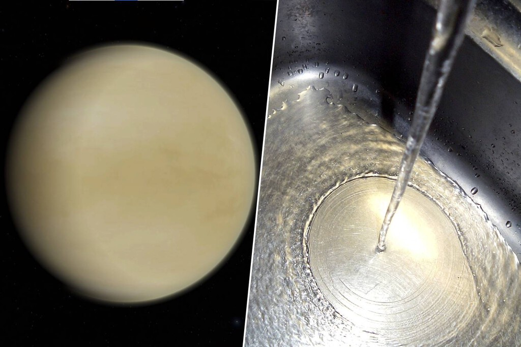 Así las nubes de Venus se parecen al agua de tu fregadero Así las nubes de Venus se parecen al agua de tu fregadero