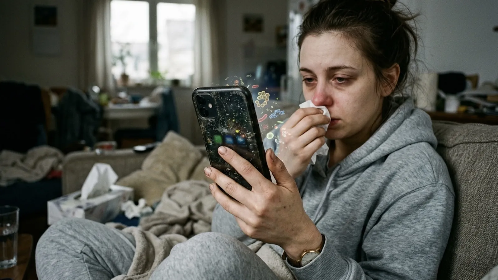 el móvil, culpable de la gripe: cómo te contagias el móvil, culpable de la gripe: cómo te contagias