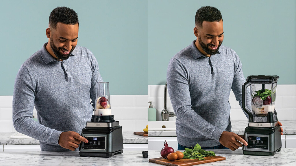 batidora de vaso ninja kitchen: la máquina que hace tus smoothies en segundos batidora de vaso ninja kitchen: la máquina que hace tus smoothies en segundos