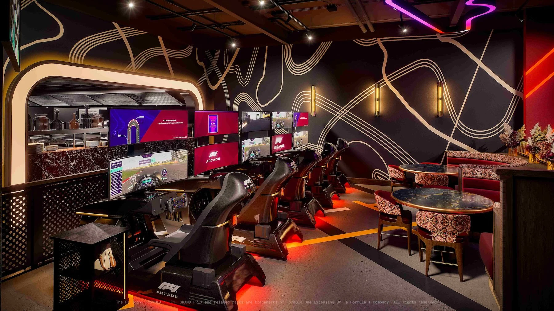 Llega F1 Arcade a Madrid con 65 simuladores y voz de Antonio Lobato Llega F1 Arcade a Madrid con 65 simuladores y voz de Antonio Lobato